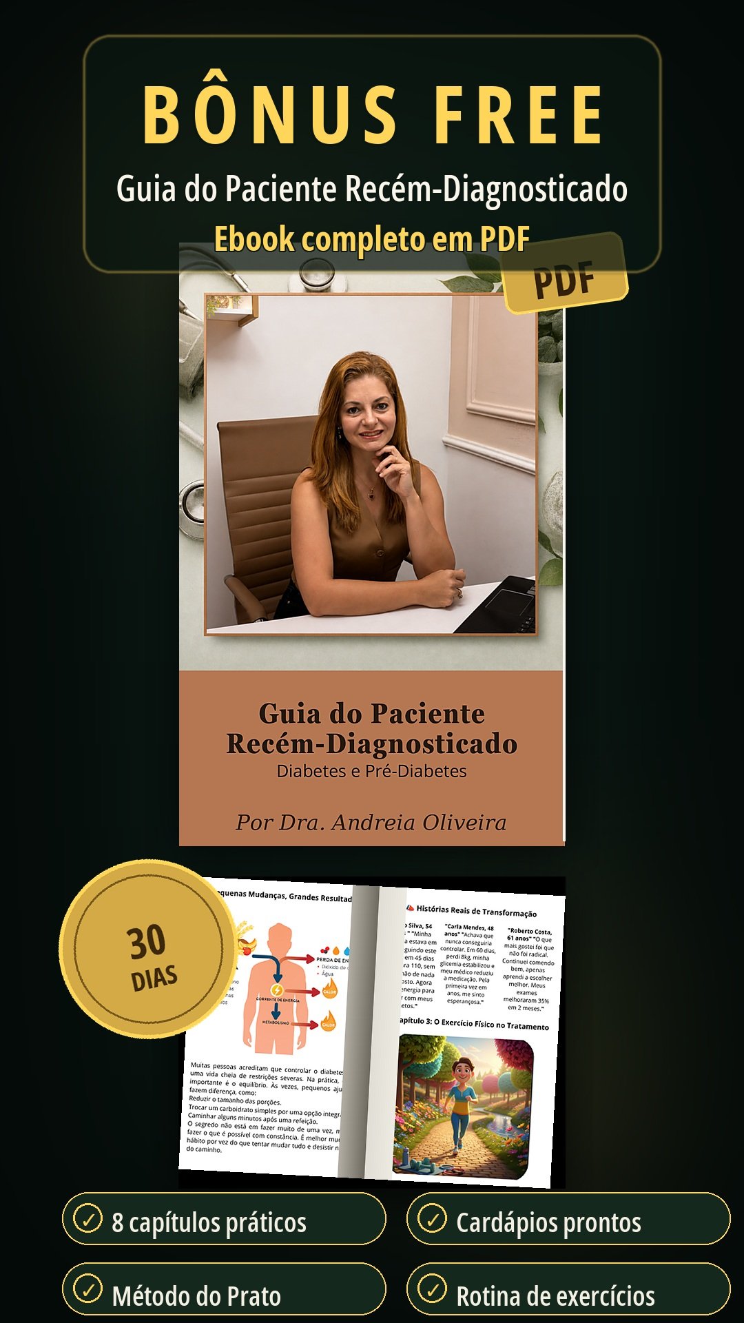 Bônus: Guia do Paciente Recém-Diagnosticado — ebook completo em PDF